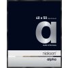 Cornice Nielsen in alluminio Alpha TCSC 40x50 cm anodizzato nero lucido