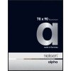 Cornice Nielsen in alluminio Alpha TCSC 70x90 cm anodizzato nero opaco