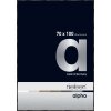 Cornice Nielsen in alluminio Alpha TCSC 70x100 cm anodizzato nero lucido