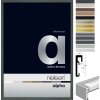 Cornice Nielsen in alluminio con vetro antiriflesso Alpha TCSC