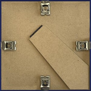 Henzo Cornice di plastica Napoli 10x10 cm blu