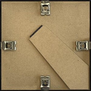 Henzo Cornice di plastica Napoli 10x10 cm nero