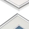 Henzo cornice in plastica Napoli 10x10 cm argento