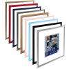 Henzo cornice in plastica Napoli 10x10 cm argento