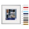 Henzo cornice in plastica Napoli 10x10 cm argento