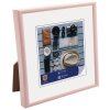 Henzo Cornice in plastica Napoli 10x10 cm rosa