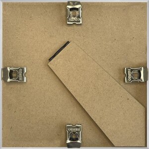 Henzo Cornice di plastica Napoli 10x10 cm bianco