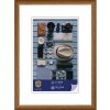 Henzo Cornice in plastica Napoli 10x15 cm marrone medio