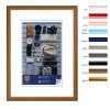 Henzo Cornice in plastica Napoli 10x15 cm marrone medio