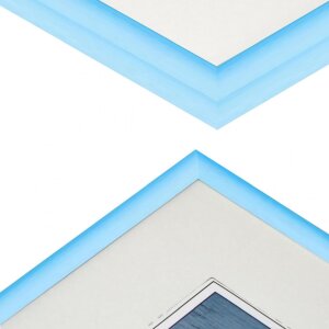 Henzo Cornice in plastica Napoli 15x15 cm azzurro