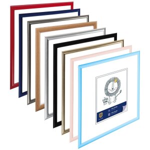 Henzo Cornice in plastica Napoli 15x15 cm azzurro