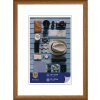 Henzo cornice in plastica Napoli 15x20 cm marrone medio