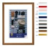 Henzo cornice in plastica Napoli 15x20 cm marrone medio