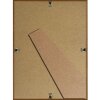 Henzo Cornice in plastica Napoli 18x24 cm marrone medio