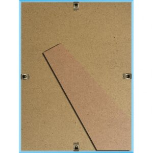 Henzo Cornice in plastica Napoli 18x24 cm azzurro