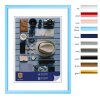 Henzo Cornice in plastica Napoli 18x24 cm azzurro