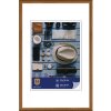 Henzo Cornice in plastica Napoli 20x30 cm marrone medio