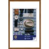 Henzo Cornice in plastica Napoli 21x30 cm marrone medio