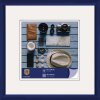 Henzo Cornice in plastica Napoli 30x30 cm blu