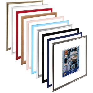 Henzo Cornice in plastica Napoli 30x30 cm in acciaio