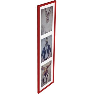 Henzo Galleria fotografica Napoli 3 foto 13x18 cm rosso