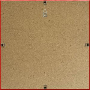 Henzo Cornice di plastica Napoli 40x40 cm rosso