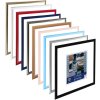 Henzo Cornice in plastica Napoli 40x40 cm nero