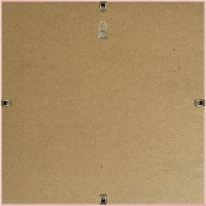 Henzo Cornice di plastica Napoli 40x40 cm rosa