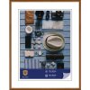 Henzo Cornice in plastica Napoli 40x50 cm marrone medio