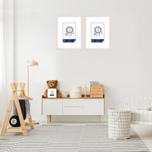 Henzo Napoli cornice di plastica 50x60 cm rosa