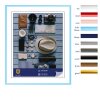 Henzo Cornice in plastica Napoli 50x60 cm azzurro