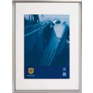 Henzo Telaio in alluminio Portofino 30x45 cm argento con...