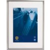 Henzo Telaio in alluminio Portofino 30x45 cm argento con passepartout 20x30 cm