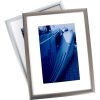 Henzo Telaio in alluminio Portofino 30x45 cm argento con passepartout 20x30 cm