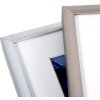 Henzo Telaio in alluminio Portofino 30x45 cm argento con passepartout 20x30 cm