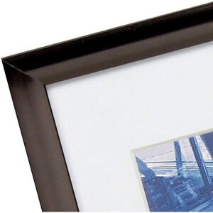 Henzo Telaio in alluminio Portofino 30x45 cm nero