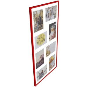 Galleria fotografica del Napoli 8 foto 13x18 cm rosso