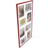 Galleria fotografica del Napoli 8 foto 13x18 cm rosso