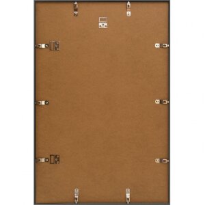 Henzo Cornice in plastica Napoli 60x90 cm nero