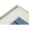 Henzo Cornice in plastica Napoli 60x90 cm argento