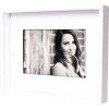 Passepartout cornice 10x15 cm bianco