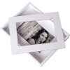 Passepartout cornice 10x15 cm bianco