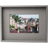 Passepartout cornice 10x15 cm grigio
