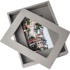 Passepartout cornice 10x15 cm grigio