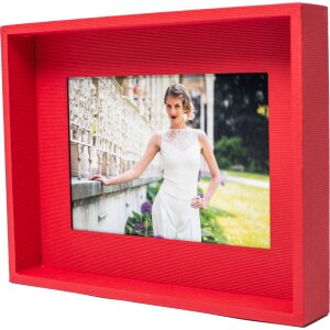 Cornice Passepartout 10x15 cm rosso
