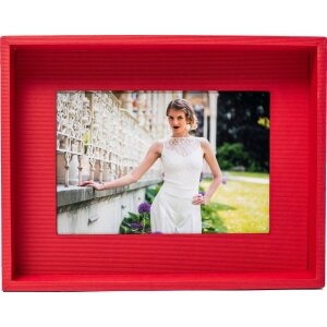 Cornice Passepartout 10x15 cm rosso