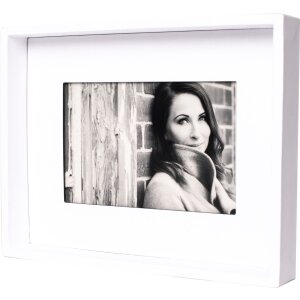 Passepartout cornice 13x18 cm bianco