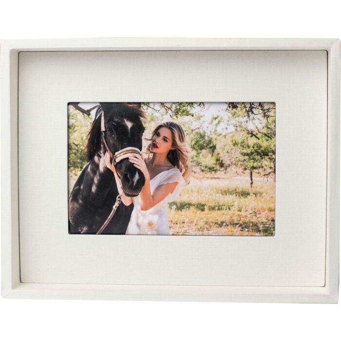Passepartout cornice 13x18 cm crema