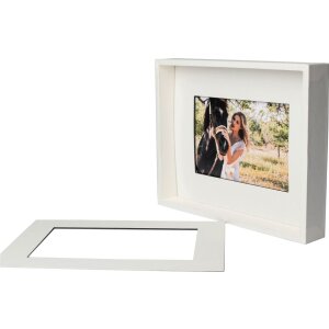 Passepartout cornice 13x18 cm crema