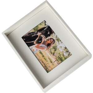 Passepartout cornice 13x18 cm crema